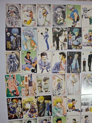 Baraja Anime Póker Hunter x Hunter Taiwan 1999