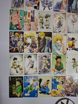 Baraja Anime Póker Hunter x Hunter Taiwan 1999