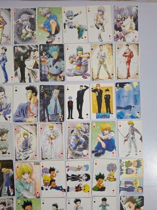 Baraja Anime Póker Hunter x Hunter Taiwan 1999