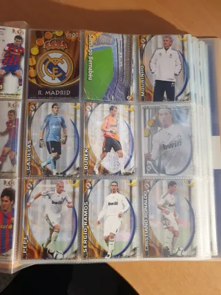Fichas Liga 2010-11 Mundicromo Álbum + 340 cromos