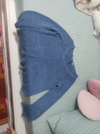 Jersey azul de punto
