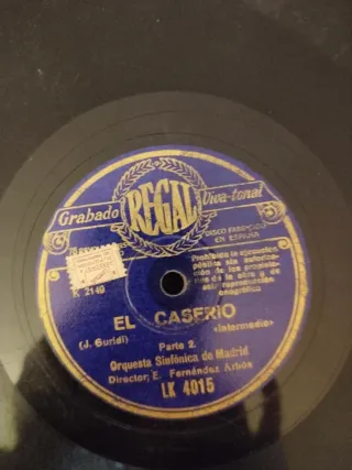 Discos para gramófono.