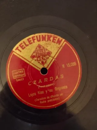 Discos para gramófono.