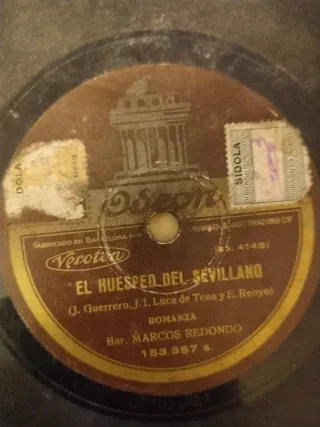 Discos para gramófono.