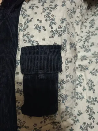 Giubbino Donna Velluto Nero Tg S