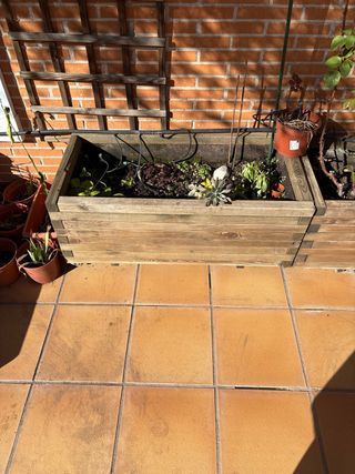 Jardineras de madera grandes