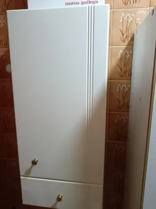Mueble auxiliar baño moderno