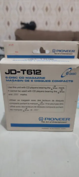 Cargador CD Pioneer JD-T612 6 Discos