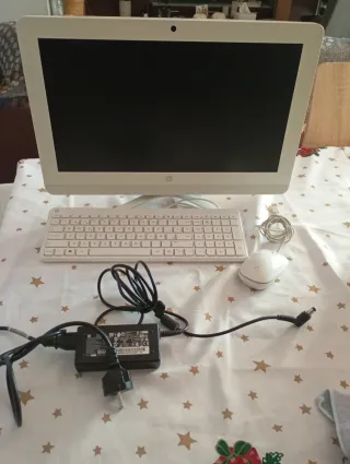 HP Ordenador Todo en Uno Blanco CPU integrada!