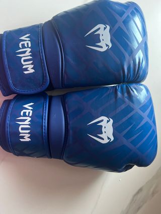 Guantes de boxeo Venum azules