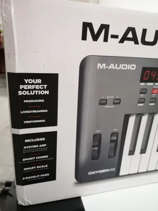 M-Audio Oxygen 49 MKV Teclado Controlador MIDI