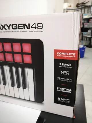 M-Audio Oxygen 49 MKV Teclado Controlador MIDI