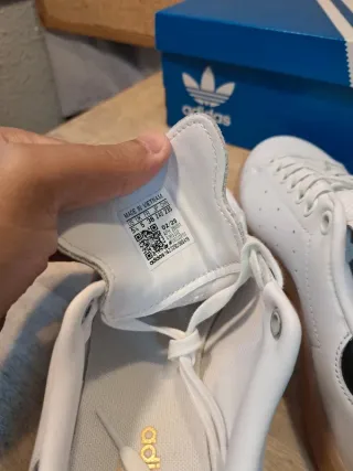 Adidas Stan Smith Mujer Talla 38 Dorado