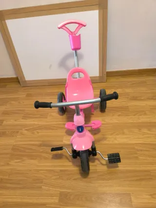 Triciclo infantil rosa