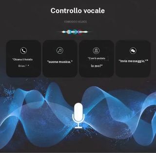 Auricolari Bluetooth Compatibili Con iOS e Android