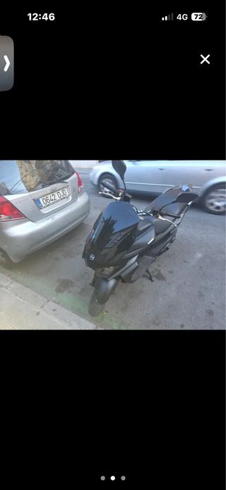 Moto 125cc Negra