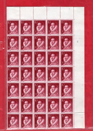 Lote Sellos España 10 cts Año Mariano