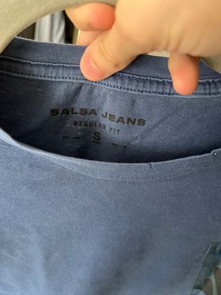 Camiseta Salsa Jeans Azul Hombre Talla S