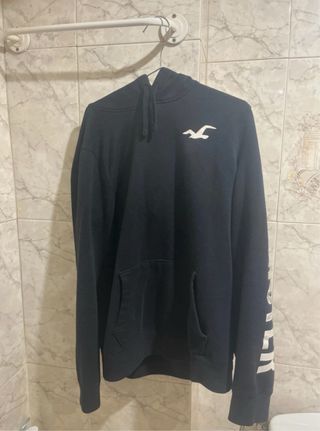 Sudadera Hollister Negra Talla M