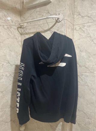 Sudadera Hollister Negra Talla M