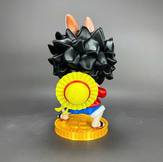 Labubu Luffy One Piece Figura 3D