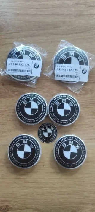 Pack completo EMBLEMAS BMW 50 TH