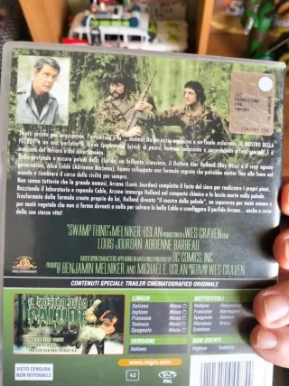 Il Mostro della Palude DVD Horror Raro