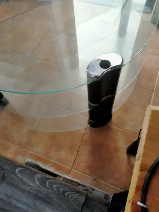 Mesa de cristal ideal para tv