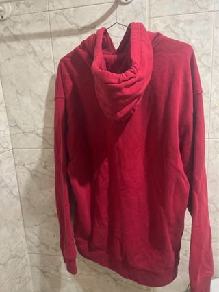 Sudadera Hollister Roja Talla L