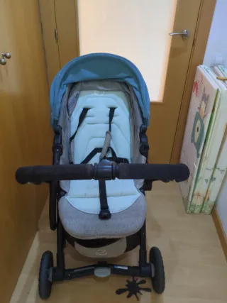Carrito Jane Kawai Verde Menta (silla + cuco)