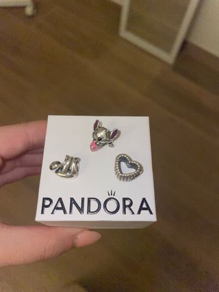 Pandora Charms reales: Stitch, Perezoso y Corazón