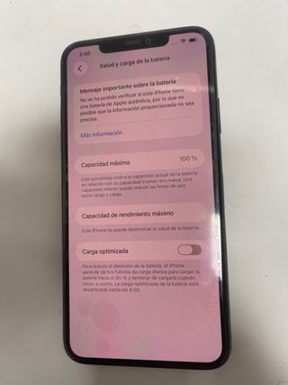 iPhone 11 Pro Max  Pantalla y batería nuevas