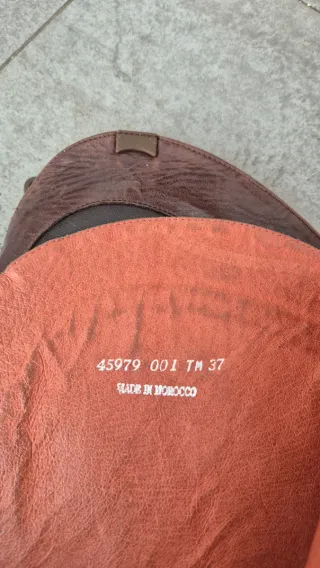 Botas altas de piel Camper marrones