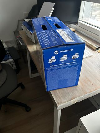 Impresora HP DeskJet 3760 Azul/Blanca