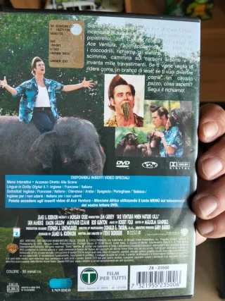 DVD Ace Ventura Missione Africa Jim Carrey