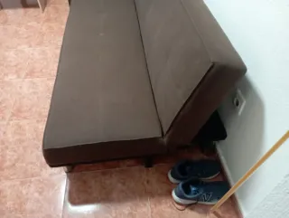 Sofá Cama Plegable Marrón