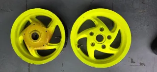 Juego llantas Zip Copa amarillas