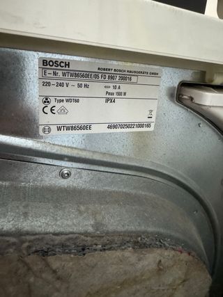 Secadora Bosch EcoLogixx 7