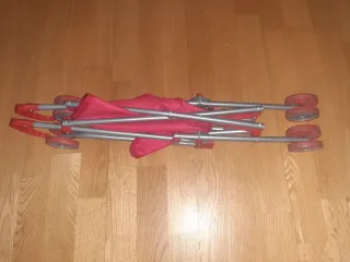 Silla de paseo para muñecas plegable