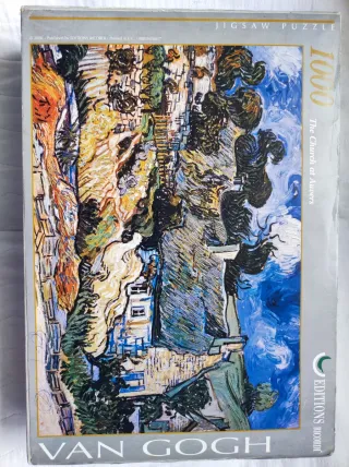 Puzzle Van Gogh - La Iglesia de Auvers (1000 pieza
