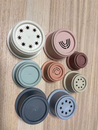 Cubos apilables Mushie