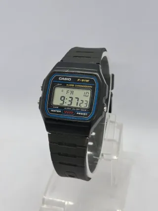 Reloj Casio F-91W Negro