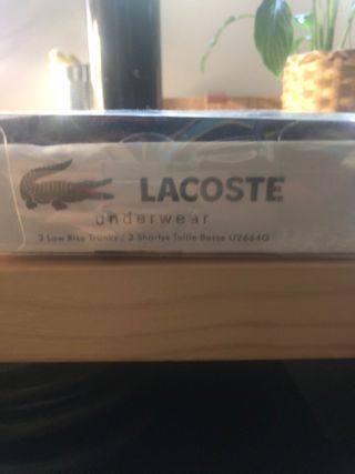 Pack 3 Calzoncillos Lacoste
