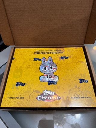 Topps Labubu Chrome The Monsters 10th