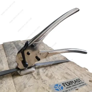 Pinza x fascette in metallo x imballaggio