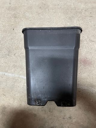 Macetero Grande Plástico Marrón / Negros