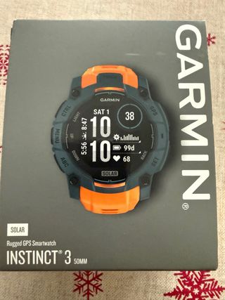 Garmin Instinct 3 Solar 50mm GPS Smartwatch