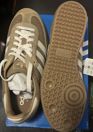 Adidas Samba Beige/Blanco Talla 38