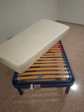 Cama articulada eléctrica con mando