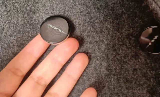 Abrigo de lana gris talla 46